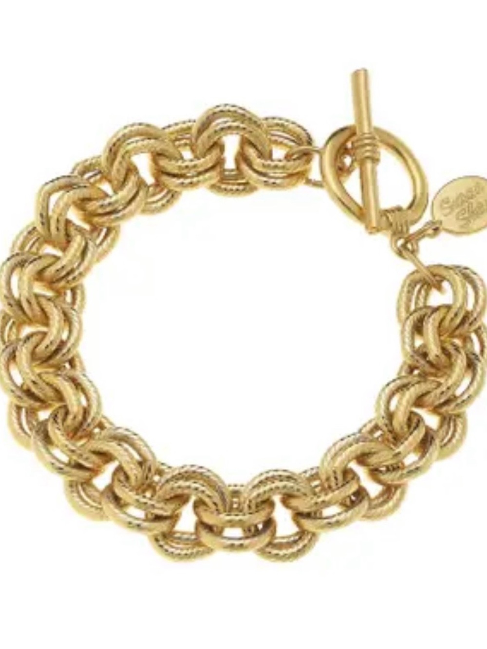 Susan Shaw Double Link Chain Bracelet